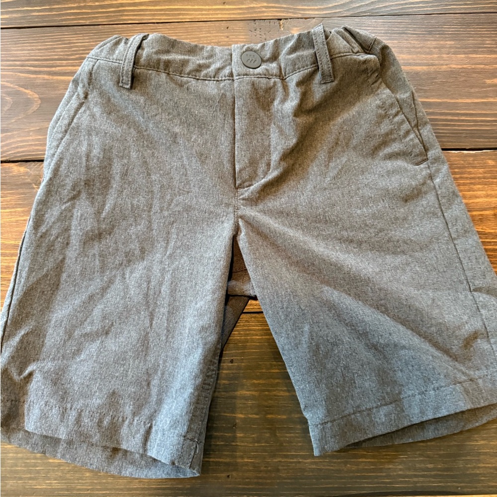 All in Motion Charcoal Boy’s Flat Front Shorts